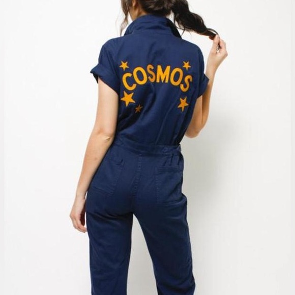 NWOT Sugarhigh Lovestoned Cosmos Jumpsuit Stardust Coveralls - Picture 3 of 3